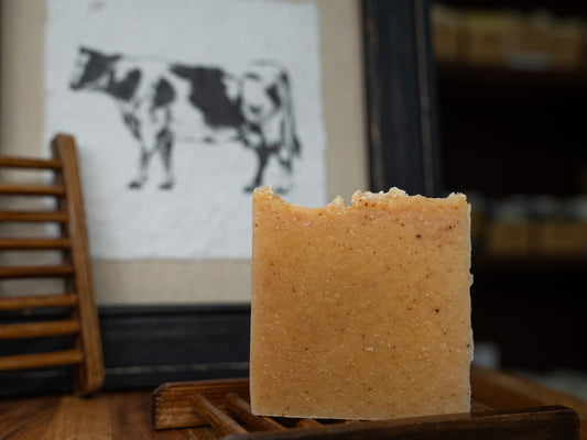 Grass Fed Tallow Turmeric Lemongrass Soap