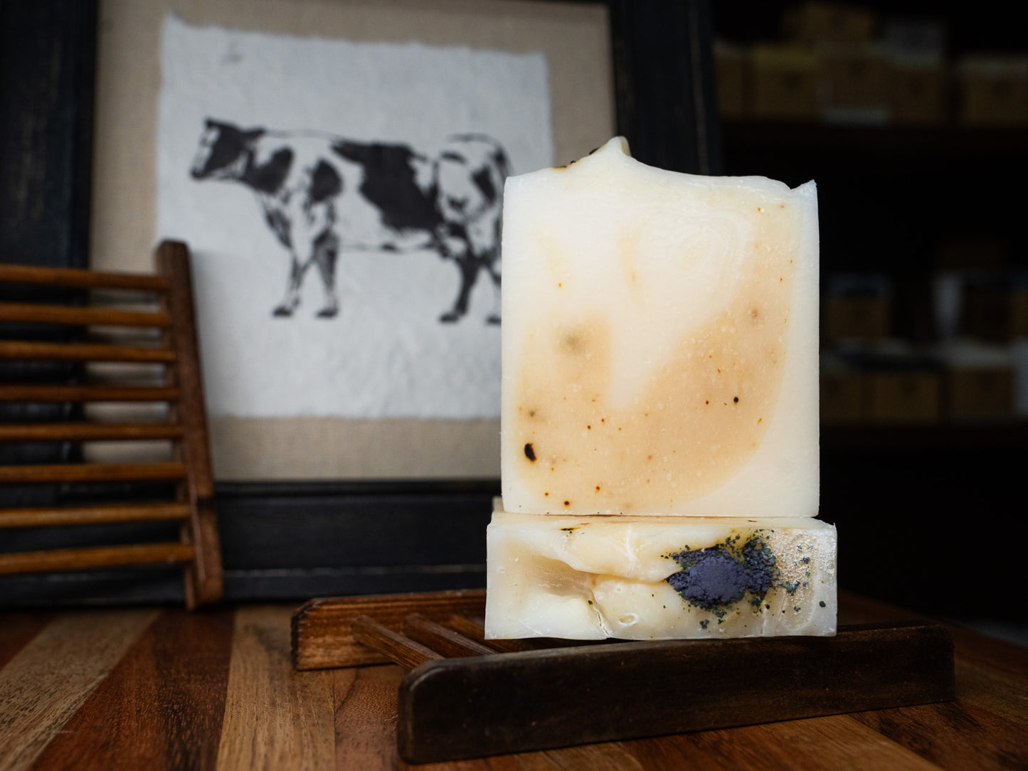 Tallow Butterfly Pea Lemongrass Soap