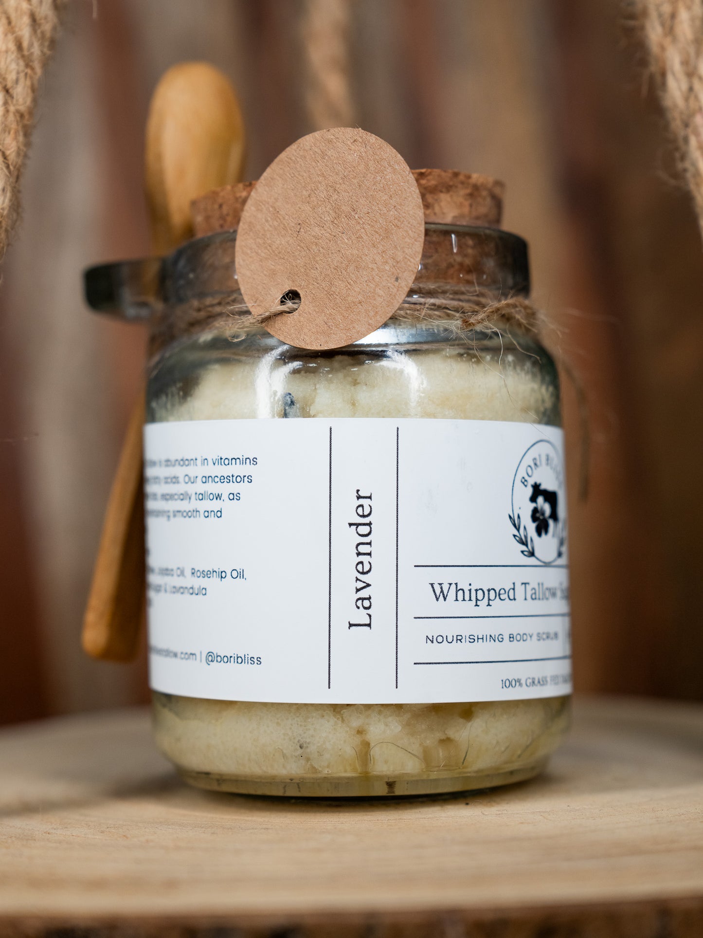 Tallow Whipped Sugar Scrub