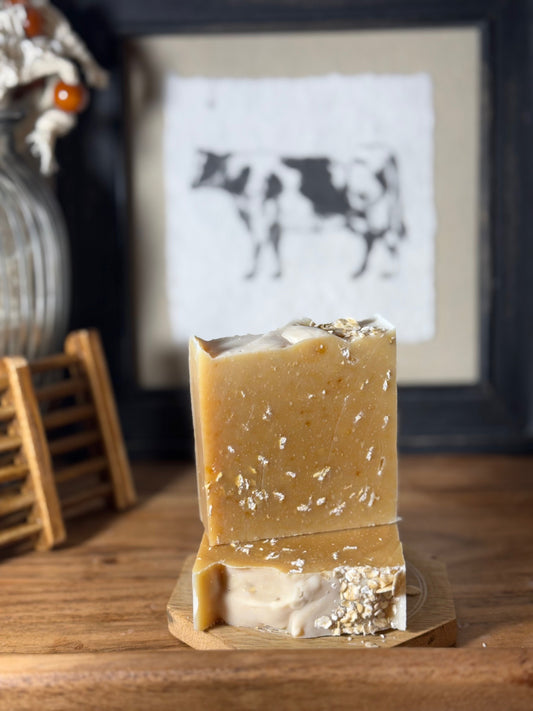 Grass-fed Tallow Oat & Honey Soap