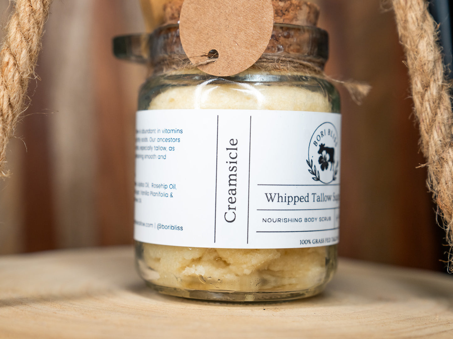 Tallow Whipped Sugar Scrub