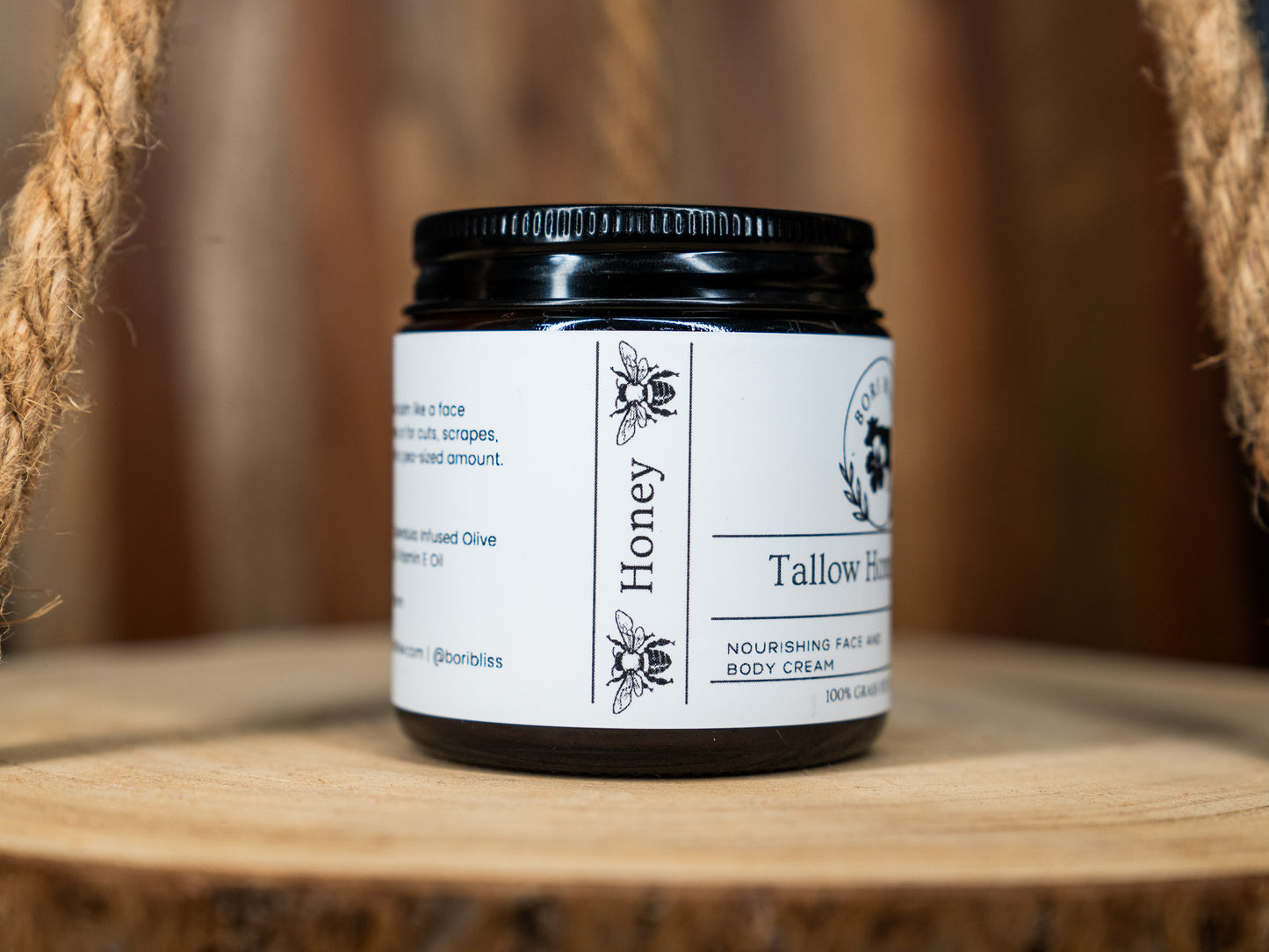Tallow Grass Fed Honey Balm