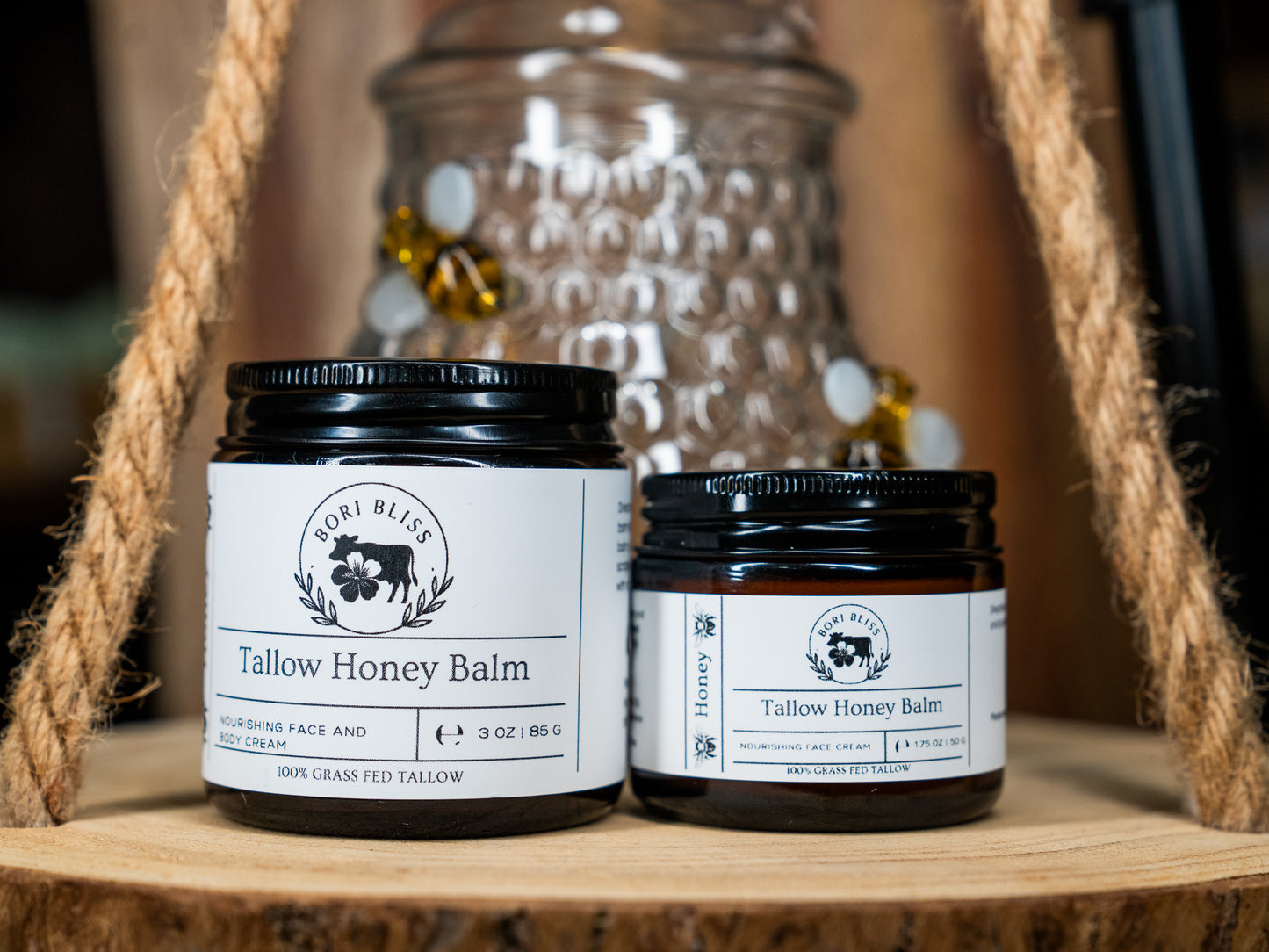 Tallow Grass Fed Honey Balm