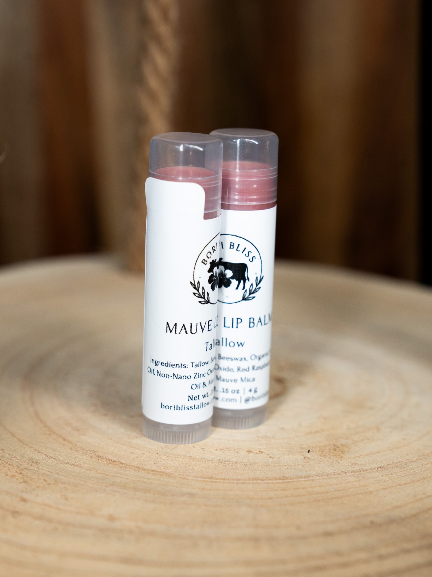 Tallow Lip Balm Tinted Tube