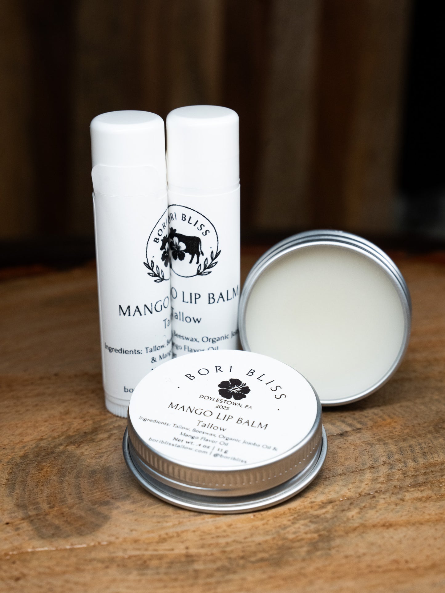 Tallow Lip Balm Tube