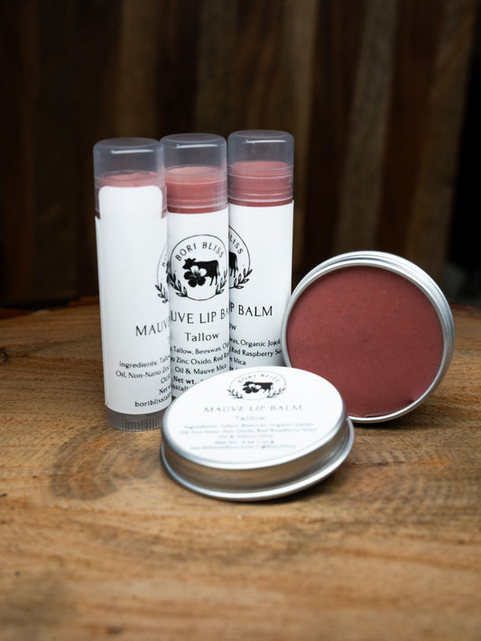 Tallow Lip Balm Tinted Tube