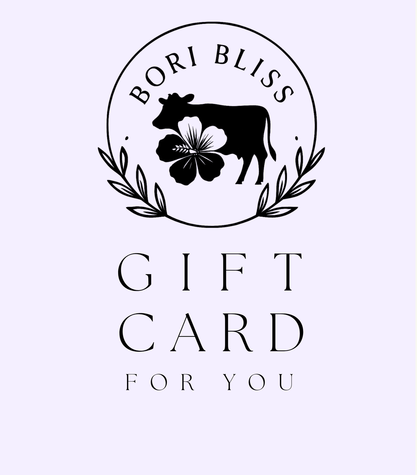 Bori Bliss Gift Card